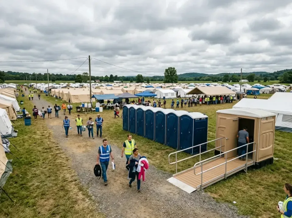 disaster-relief-camp-restrooms-010 — frequently asked questions, Dumpster & Portable Bathrooms Rental in West Portsmouth, OH